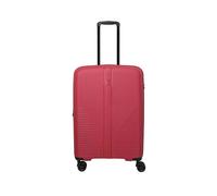 travelite - Travelite Air Stripe Rot 4-Doppelrollen Trolley M erweiterbar 66cm rot