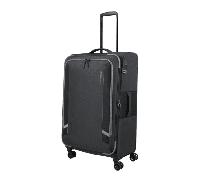 travelite - Travelite Corsiica 4-Radtrolley L erweiterbar 77cm 3,2kg 100/105 Schwarz Schwarz