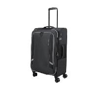 travelite - Travelite Corsiica 4-Radtrolley M erweiterbar 67cm 2,8kg 62/67L Schwarz Schwarz
