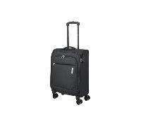 Travelite Priego Trolley 4w S Anthrazit Koffer mit 4 Rollen Weichgepäck