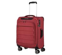 travelite - Travelite Skaii 4-Rollen Trolley 55cm 1,9kg 36l Polyester abendrot Rot
