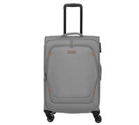 travelite - Travelite Umbria 4-Rad Trolley 67cm erweiterbar 2,9kg 61/66l Polyester smoky grey Grau