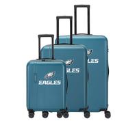 Travelite travelite x NFL 4 Rollen Kofferset 3-teilig mit Dehnfalte grau