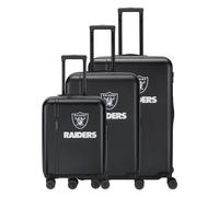 Travelite travelite x NFL 4 Rollen Kofferset 3-teilig mit Dehnfalte schwarz