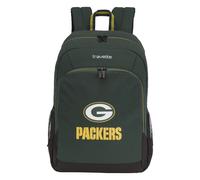 Travelite NFL College Rucksack Green Bay Packers, 43 cm, 24 Liter | Schulrucksack aus robustem Nylon mit Laptopfach bis 15,6 Zoll, Aufsteckfunktion, gepolstertes Rückenteil, 43 x 31 x 20 cm