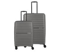 travelite Trient Kofferset M/L 4 Rollen - Grau