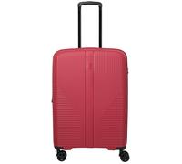 Travelite Air Stripe - 4-Rollen-Trolley 66 cm erw. (red) 66 cm (erw.)