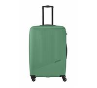 Travelite 4-Rad Hartschalenkoffer groß 96 Liter, Gepäck Serie Bali: ABS Hartschalen Trolley mit TSA Kombinationsschloss, 77 cm