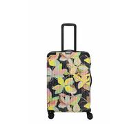 Travelite Trolley Cruise M 66 cm mit 4 Rollen Gelbe Orchidee