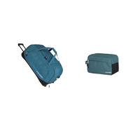 travelite Trolley Reisetasche Größe XL, Gepäck Serie Kick Off & Handgepäck Kosmetiktasche, Gepäck Serie Kick Off: Praktische Kulturtasche für Urlaub und Sport, 26 cm, 5 Liter