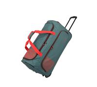 travelite Basics Fresh Wheeled Duffle L Green / Orange