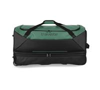 Travelite Trolley Reisetasche mit Rollen aus wasserabweisendem Material, Basics Weichgepäck Rolltasche mit Dehnfalte, 70 cm, 98-119 Liter