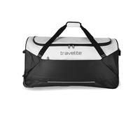 Travelite Trolley Reisetasche mit Rollen aus wasserabweisendem Material, Basics Weichgepäck Rolltasche mit großem Hauptfach, 71 cm, 97 Liter