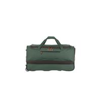 Travelite Trolley Reisetasche mit Rollen groß, erweiterbares Volumen, Basics, Weichgepäck Rolltasche mit Dehnfalte, 70 cm, 98-119 Liter