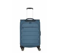 Travelite Skaii 4-Rollen-Trolley M 67 cm erweiterbar panoramablau