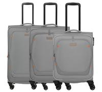 Travelite Umbria - 4-Rollen-Trolley-Set 3 tlg. (smoky grey)
