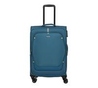 Travelite Umbria 4-Rollen Trolley Set petrol, Kunstfaser, 47 x 77 x 30cm
