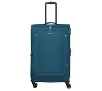 Travelite Umbria 4w Trolley L Petrol Koffer mit 4 Rollen Weichgepäck