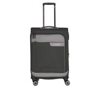 Travelite Viia 4-Rollen-Trolley M 67 cm erweiterbar Schiefer