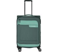 Travelite Viia 4w Trolley M 67 Eukalyptus Eukalyptus Koffer mit 4 Rollen Koffer