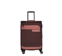 Travelite Viia 4-Rollen-Trolley M 67 cm erweiterbar Frühlingsrose