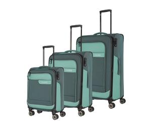 Travelite Viia Kofferset 3-tlg. Eukalyptus