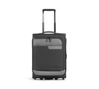 Travelite Viia S 2-Rollen Trolley dunkelgrau, Kunstfaser, 39 x 55 x 20cm