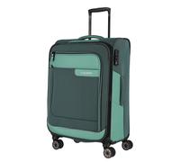 Travelite Viia 4w Trolley M 67 Eukalyptus Eukalyptus Koffer mit 4 Rollen Koffer