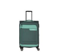 Travelite Viia 4w Trolley M 67 Eukalyptus Eukalyptus Koffer mit 4 Rollen Koffer
