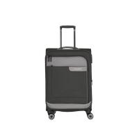 Travelite Viia 4-Rollen-Trolley M 67 cm erweiterbar Schiefer