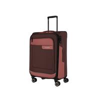 Travelite Viia 4-Rollen-Trolley M 67 cm erweiterbar Frühlingsrose