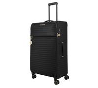 Travelite Weichschalenkoffer Barbara STEPP Größe L, mit TSA-Schloss, 4 Doppelrollen, großer Reisekoffer aus Nylon, 47 x 80 x 30 cm, 3,5 kg, 88 L