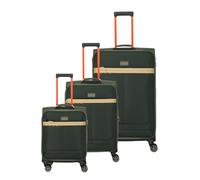 Travelite Weichschalenkoffer Set Color Craze, 3-teilig, S/M/L, mit TSA Kombinationsschloss, Dehnfalte (Größe M), 4 Doppelrollen, Koffer Set mit Handgepäck