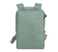 Travelite Handgepäck Rucksack, Laptop Rucksack 15,6 Zoll, WORKFLOW Reiserucksack aus recyceltem Material mit Sicherheitsfach, 41 cm, 18 Liter