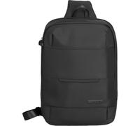 Travelite Crossover Bag, Tabletfach bis 9,7 Zoll, WORKFLOW Schultertasche aus recyceltem Material mit Sicherheitsfach, Umhängetasche 32 cm, 6 Liter