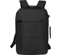 Travelite Handgepäck Rucksack, Laptop Rucksack 15,6 Zoll, WORKFLOW Reiserucksack aus recyceltem Material mit Sicherheitsfach, 46 cm, 30 Liter