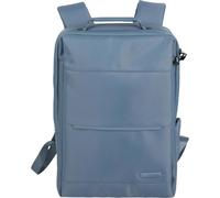 Travelite Handgepäck Rucksack, Laptop Rucksack 15,6 Zoll, WORKFLOW Reiserucksack aus recyceltem Material mit Sicherheitsfach, 41 cm, 18 Liter