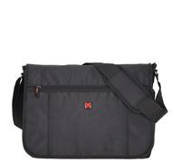 Travel N Meet Umhängetasche schwarz Polyester Laptoptasche 15 Tasche OTD4201S Polyester Notebooktasche