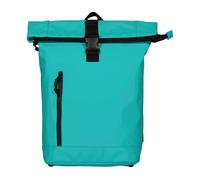 Travel'N'Meet Rolltop-Rucksack Plane L aqua