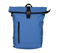 Travel'N'Meet Rolltop-Rucksack Plane L denimblau