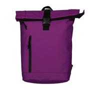 Travel'N'Meet Rolltop-Rucksack Plane L light purple