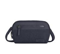 Travelon: Anti-Diebstahl-Umhängetasche, wandelbar, klein, Marineblau, meliert, Einheitsgröße, Diebstahlschutz Metro Cabrio SM