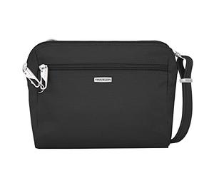 Travelon Damen Classic Convertible Crossbody & Gürteltasche, Schwarz, 8 x 7 x 2, Schwarz, 8 x 7 x 2, Travelon Classic Convertible Crossbody & Waist Pack