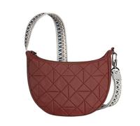 Travelon Halbmond-Umhängetasche, Anti-Diebstahl, Boho, Paprika, Einheitsgröße