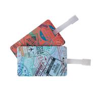 Travelon Kofferanhänger-Set 'Passport Stamps' 2 Stück