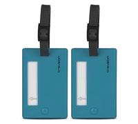 Travelon Set von 2 Gepäckanhänger, Aqua, One Size