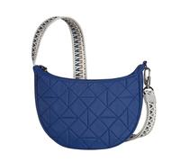 Travelon Unisex Anti-diebstahl Boho Crescent Crossbody Umhängetasche, Lush Blue