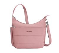 Travelon Unisex-Erwachsene Anti-diebstahl Roam Medium Crossbody Umhängetasche, Desert Pink