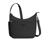 Travelon Unisex-Erwachsene Anti-diebstahl Roam Medium Crossbody Umhängetasche, Schwarz