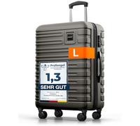 Travely Polycarbonat Koffer Groß 67cm L - 60L Innenvolumen - sehr robuster Hartschalenkoffer mit sanften Rollen & TSA Schloss, Reisekoffer, Handgepäck Koffer, Reisekoffer mit Rollen
